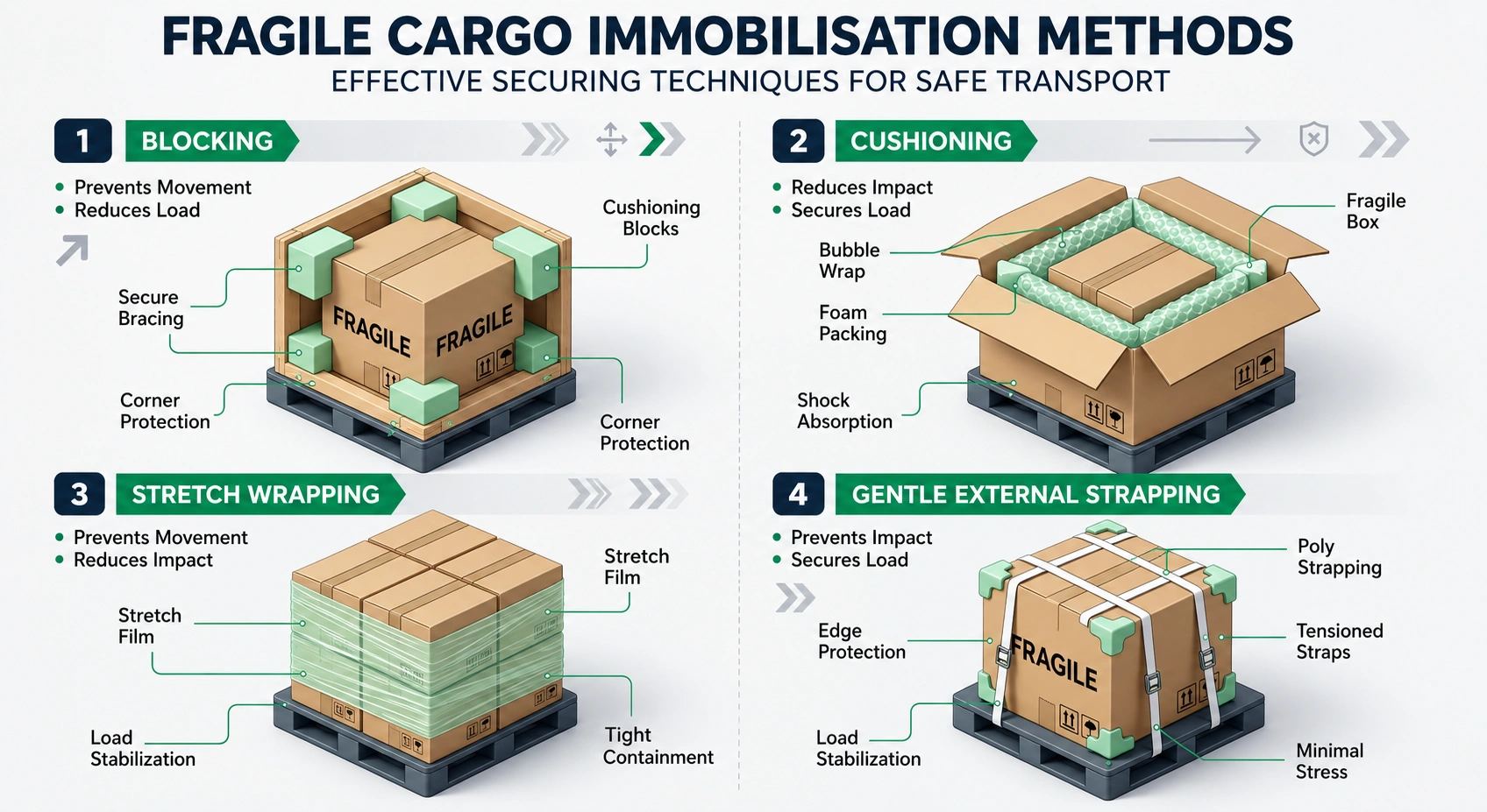 Tile packaging requirements: hold weight, prevent cracking, spread force — Greenstrix